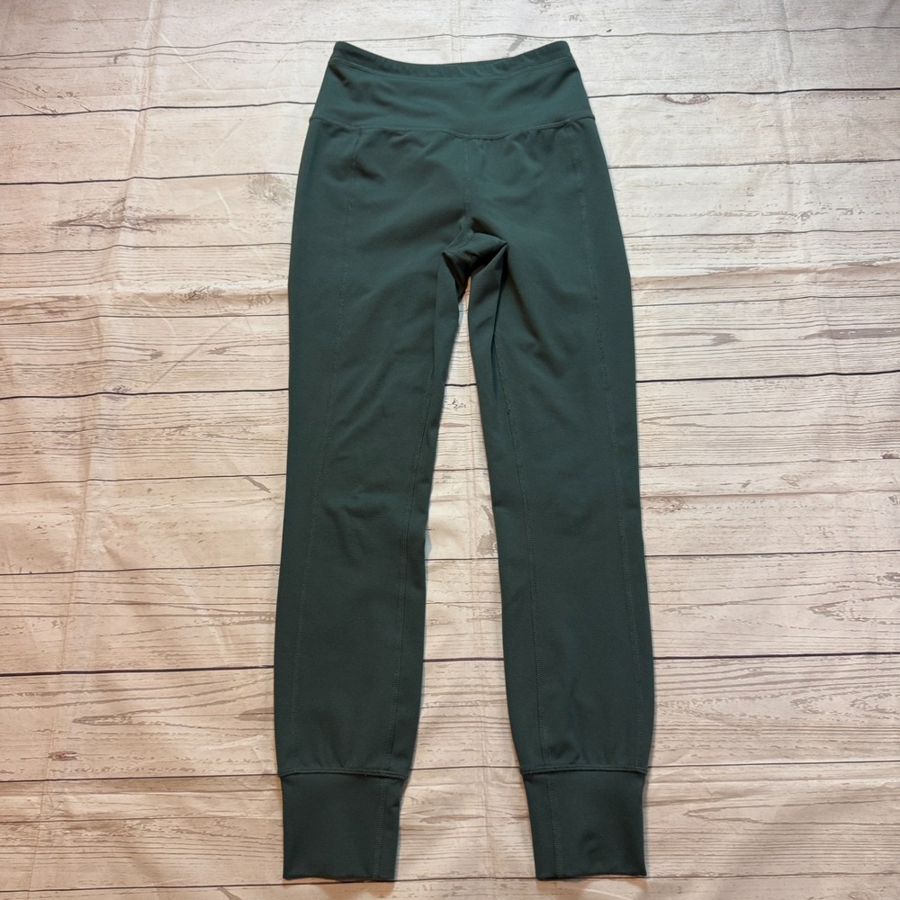 Eddie Bauer Leggings Green Pants Athletic Gym Hiking Women's Size XS